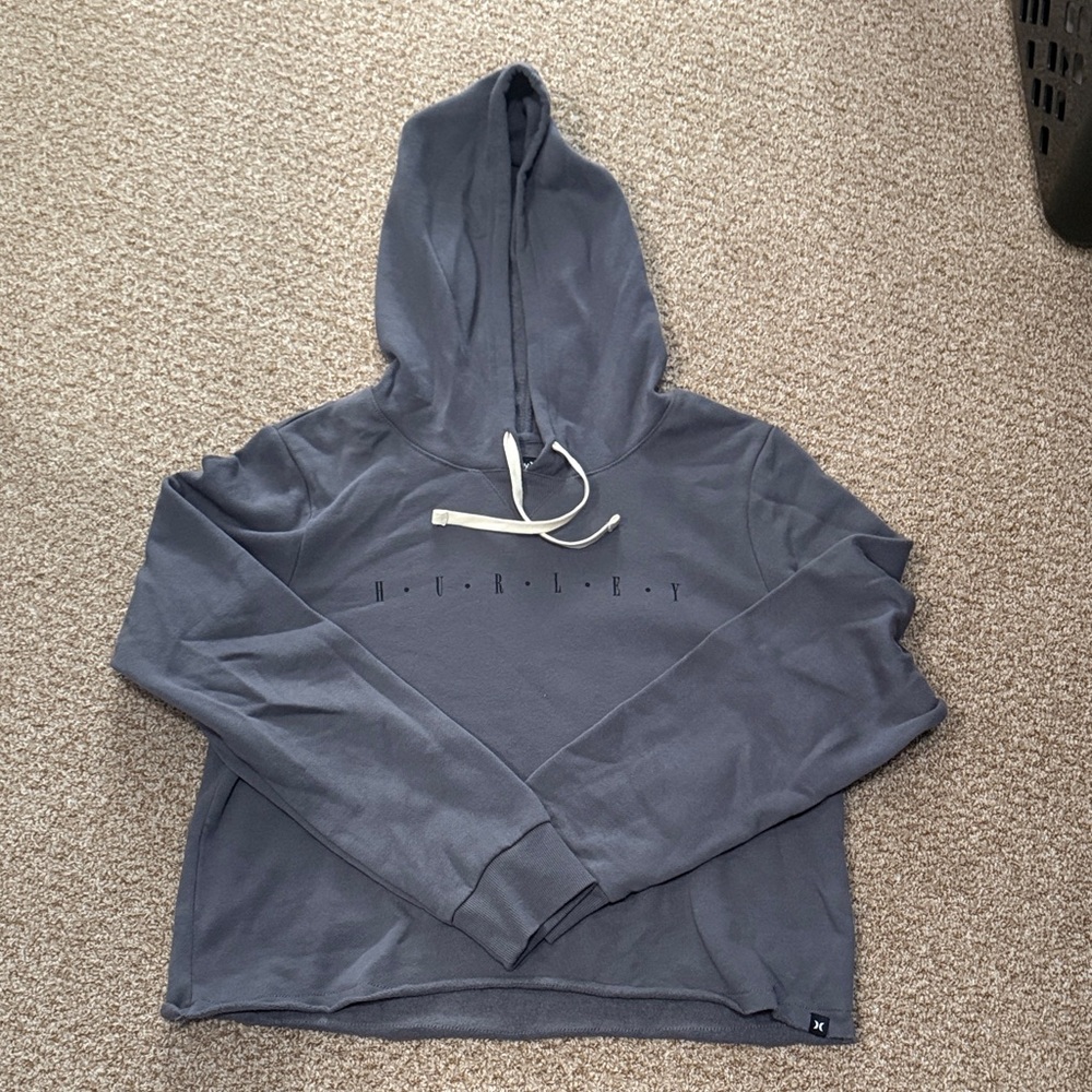 Hurley Women’s Charcoal Hoodie Sweater